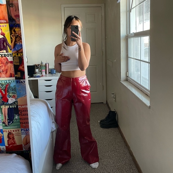 Pants \u0026 Jumpsuits | Princess Polly Red 